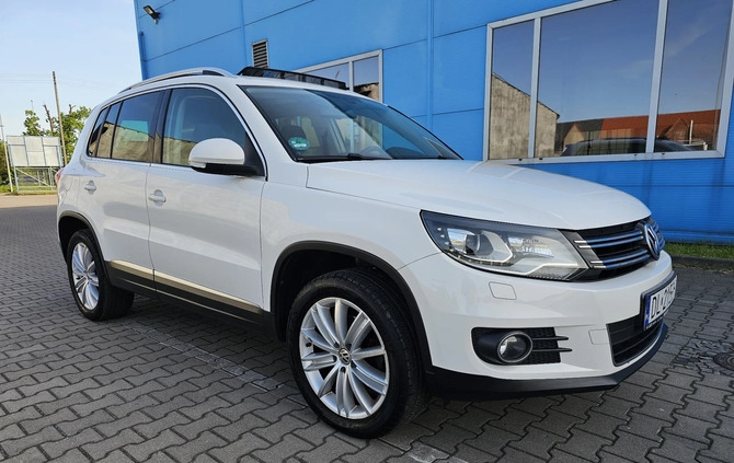 Volkswagen Tiguan cena 49999 przebieg: 210000, rok produkcji 2012 z Ostrów Mazowiecka małe 466